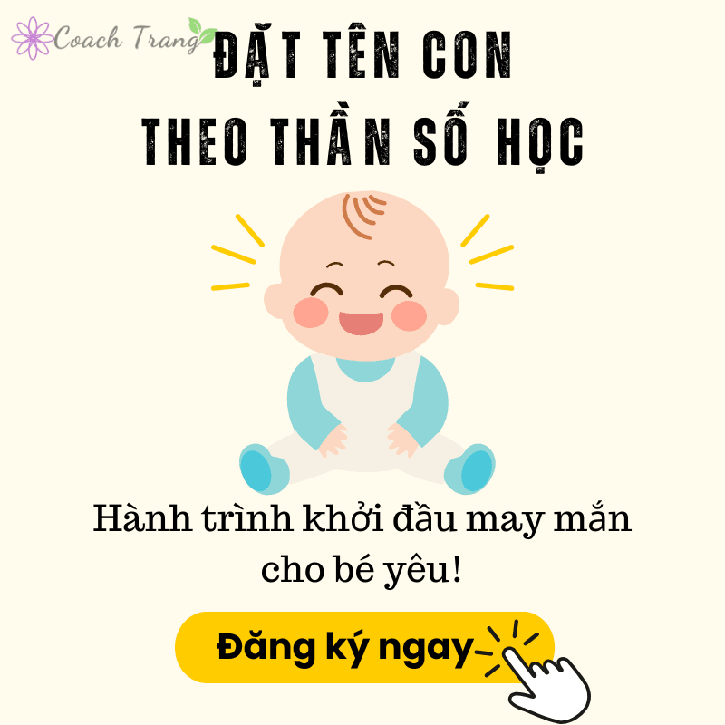 đặt tên con theo thần số học
